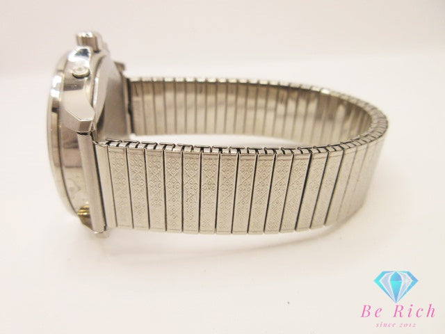セイコー SEIKO ALBA アルバ 電波 ソーラー デイト 7B52-0AT0 メンズ 腕時計 白 ホワイト シルバー SS ブレス アナログ クォーツ QZ ウォッチ   【中古】【送料無料】 ht5946