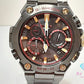 カシオ CASIO G-SHOCK MR-G 赤備え 深紅 電波 ソーラー メンズ 腕時計 MRG-B2000 黒 ブラック レッド チタン ブレス アナログ クォーツ スポーツ カジュアル ウォッチ 高級 最高峰 Gショック ジーショック 【中古】【送料無料】 ht5965