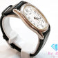 シチズン CITIZEN ISIS レディース 腕時計 オーバル 白 ホワイト ブラック 黒 SS レザー ブレス アナログ クォーツ QZ ウォッチ  【中古】【送料無料】 ht5989