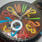 ガガミラノ GAGA MILANO マヌアーレ 48 MM 手巻き メンズ 腕時計 5016.5 500本 限定 茶 ブラウン カーボン SS GP レザー ブレス アナログ ウォッチ  【中古】【送料無料】 ht5993