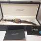 ガガミラノ GAGA MILANO マヌアーレ 48 MM 手巻き メンズ 腕時計 5016.5 500本 限定 茶 ブラウン カーボン SS GP レザー ブレス アナログ ウォッチ  【中古】【送料無料】 ht5993