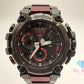 カシオ CASIO G-SHOCK MT-G メンズ 腕時計 MTG-B3000BD-1AJF 黒 ブラック カーボン 樹脂 SS ブレス 電波 タフ ソーラー モバイルリンク アナログ クォーツ QZ ウォッチ   【中古】【送料無料】ht5997