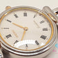 セイコー SEIKO エクセリーヌ レディース 腕時計 7320-0380 白 ホワイト シルバー ゴールド SS GP ブレス アナログ クォーツ QZ ウォッチ Exceline  【中古】【送料無料】 ht6012
