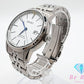 セイコー SEIKO プレサージュ デイト 自動巻き メンズ 腕時計 6R55-00D0 白 ホワイト シルバー SS ブレス オートマ AT ウォッチ PRESAGE   【中古】【送料無料】 ht6016
