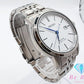 セイコー SEIKO プレサージュ デイト 自動巻き メンズ 腕時計 6R55-00D0 白 ホワイト シルバー SS ブレス オートマ AT ウォッチ PRESAGE   【中古】【送料無料】 ht6016