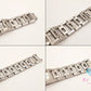 ゲス GUESS レディース 腕時計 W11088L1 プラットフォームGコレクション ジルコニア ベゼル シルバー SS ブレス アナログ クォーツ QZ ウォッチ 【中古】【送料無料】 ht6101