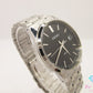 セイコー SEIKO メンズ 腕時計 デイト 7N42-0EX0 黒 ブラック シルバー SS ブレス アナログ クォーツ QZ ウォッチ 【中古】【送料無料】 ht6105