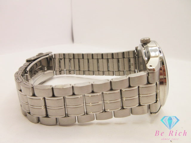 セイコー SEIKO メンズ 腕時計 デイト 7N42-0EX0 黒 ブラック シルバー SS ブレス アナログ クォーツ QZ ウォッチ 【中古】【送料無料】 ht6105