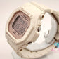 カシオ CASIO Baby-G Shell Pink Colors レディース 腕時計 BG-5606 スクエア シェル ピンク ホワイト 白 樹脂 ブレス デジタル クォーツ QZ ウォッチ G-SHOCK ベビー ジー【中古】【送料無料】ht6130