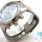 セイコー SEIKO ワイアード TOKYO SORA クロノグラフ デイト AGAT454 VD53-KJJ0 メンズ 腕時計 ライト ブルー 水色 SS メッシュ ブレス アナログ クォーツ QZ ウォッチ トーキョー ソラ WIRED 【中古】【送料無料】 ht6133