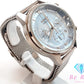セイコー SEIKO ワイアード TOKYO SORA クロノグラフ デイト AGAT454 VD53-KJJ0 メンズ 腕時計 ライト ブルー 水色 SS メッシュ ブレス アナログ クォーツ QZ ウォッチ トーキョー ソラ WIRED 【中古】【送料無料】 ht6133