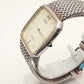 セイコー SEIKO ドルチェ 2P ダイヤモンド メンズ 腕時計 9521-5210 白 ホワイト シルバー SS ブレス アナログ クオーツ QZ ウォッチ DOLCE  【中古】【送料無料】ht6158