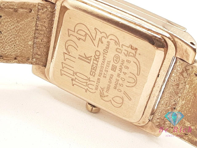 セイコー SEIKO ルキア LUKIA レディース 腕時計 デイト 7N82-6E00 ホワイト 白 シルバー SS アナログ クォーツ QZ ウォッチ 【中古】【送料無料】ht6195