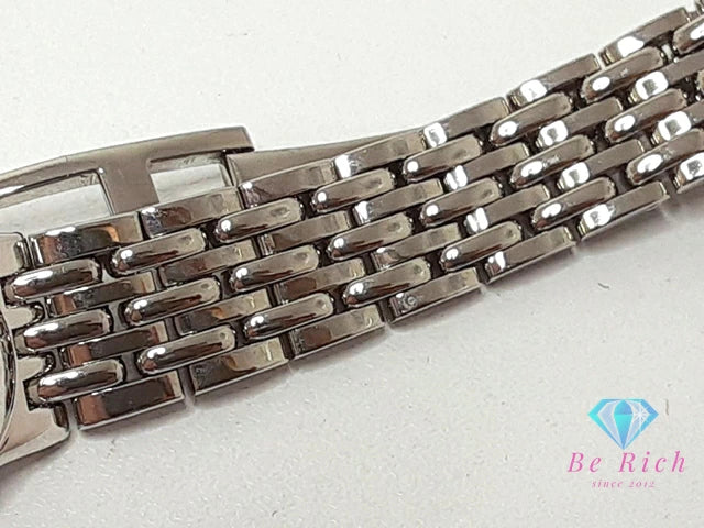 セイコー SEIKO レディース 腕時計 1F20-0BG0 ダイヤ ベゼル 白 ホワイト シェル シルバー SS ブレス アナログ クォーツ QZ ウォッチ 【中古】【送料無料】ht6196