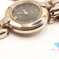 セイコー SEIKO アルバ 1P ダイヤ レディース 腕時計 Y150-0C80 黒 ブラック ゴールド SS  GP ブレス アナログ QZ ウォッチ ALBA 【中古】【送料無料】 ht6224