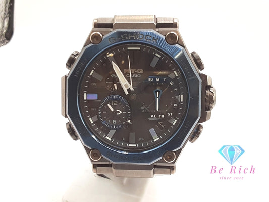 カシオ CASIO G-SHOCK MT-G デュアル コア ガード MTG-B2000B 電波 ソーラー メンズ 腕時計 黒 ブラック SS カーボン QZ アナログ クォーツ ウォッチ MT-G DUAL CORE GUARD   【中古】【送料無料】 ht6230