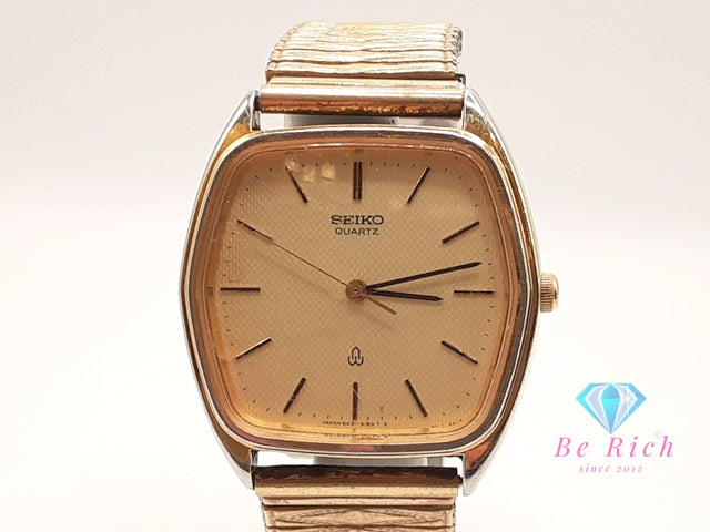 セイコー SEIKO メンズ 腕時計 6431-5100 ゴールド SS GP ブレス アナログ クォーツ QZ ウォッチ 【中古】【送料無料】 ht6239