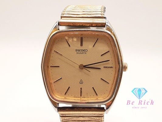 セイコー SEIKO メンズ 腕時計 6431-5100 ゴールド SS GP ブレス アナログ クォーツ QZ ウォッチ 【中古】【送料無料】 ht6239