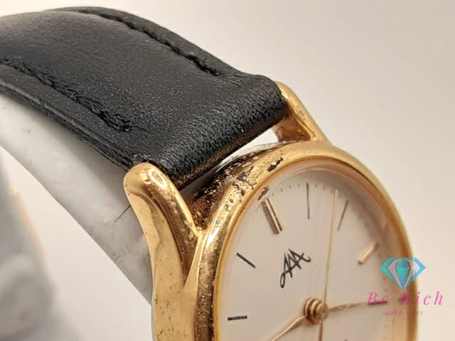 オリエント ORIENT レディース 腕時計 5FM413-00BJ 白 ホワイト ブラック 黒 SS レザー ブレス アナログ クォーツ QZ ウォッチ 【中古】【送料無料】 ht6250