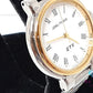 シチズン CITIZEN レディース 腕時計 1030-344642 白 ホワイト シルバー ゴールド SS GP ブレス アナログ クォーツ QZ ウォッチ ボーイズ ユニセックス メンズ  【中古】【送料無料】 ht6277