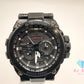 カシオ CASIO G-SHOCK MT-G MTG-S1000BD メンズ 腕時計 黒 ブラック SS 樹脂 クロノグラフ デイト 電波 ソーラー クォーツ QZ ウォッチ Gショック ジーショック  【中古】【送料無料】ht6302