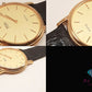 セイコー SEIKO ドルチェ メンズ 腕時計 5930-7020 ゴールド ブラック 黒 SS GP レザー ブレス アナログ クォーツ QZ ウォッチ Dolce 【中古】【送料無料】 ht6323