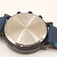 セイコー SEIKO アルバ クロノグラフ メンズ 腕時計 デイト VD53-KGF0 黒 ブラック ネイビー 紺 SS レザー ブレス アナログ クォーツ QZ ウォッチ ALBA  【中古】【送料無料】 ht6348