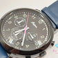 セイコー SEIKO アルバ クロノグラフ メンズ 腕時計 デイト VD53-KGF0 黒 ブラック ネイビー 紺 SS レザー ブレス アナログ クォーツ QZ ウォッチ ALBA  【中古】【送料無料】 ht6348