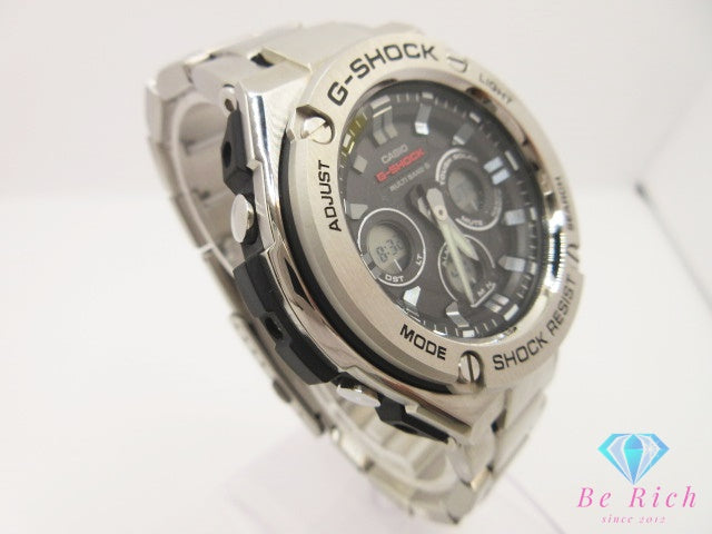 カシオ CASIO G-SHOCK G-STEEL GST-W310D メンズ 腕時計 電波 タフ ソーラー アナデジ 黒 ブラック SS 樹脂 メタル ブレス クォーツ QZ ウォッチ ジースティール  【中古】【送料無料】 ht6362