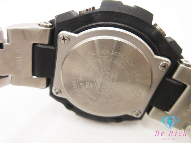 カシオ CASIO G-SHOCK G-STEEL GST-W310D メンズ 腕時計 電波 タフ ソーラー アナデジ 黒 ブラック SS 樹脂 メタル ブレス クォーツ QZ ウォッチ ジースティール  【中古】【送料無料】 ht6362