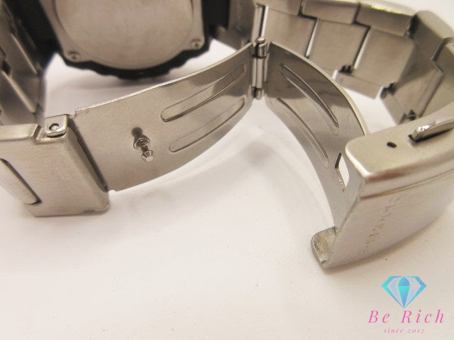 カシオ CASIO G-SHOCK G-STEEL GST-W310D メンズ 腕時計 電波 タフ ソーラー アナデジ 黒 ブラック SS 樹脂 メタル ブレス クォーツ QZ ウォッチ ジースティール  【中古】【送料無料】 ht6362