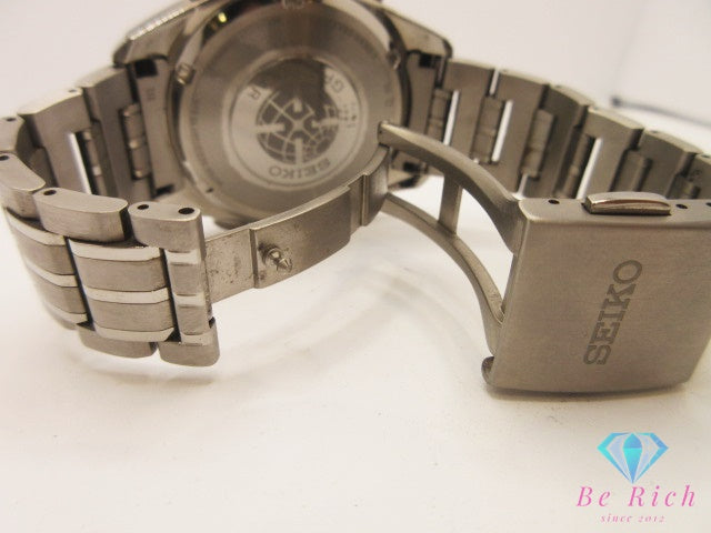 セイコー SEIKO ASTRON アストロン GPS ソーラー クロノグラフ デイト SBXB003 8X82 メンズ 腕時計 黒 ブラック SS チタニウム チタン ブレス アナログ クオーツ QZ ウォッチ  【中古】【送料無料】 ht6434