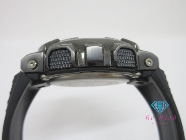 カシオ CASIO G-SHOCK GM-110BB メタル カバード シリーズ メンズ 腕時計 アナデジ 黒 ブラック SS ラバー ブレス ロゴ アナログ デジタル クオーツ QZ ウォッチ ジー ショック  【中古】【送料無料】 ht6536