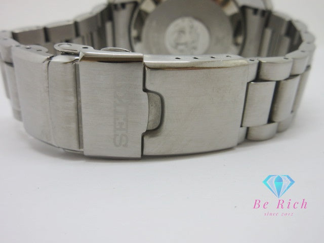 美品 セイコー SEIKO プロスペックス ダイバー スキューバ SBEJ009 6R54-00D0 自動巻き メンズ 腕時計 デイト 緑 グリーン シルバー SS ブレス AT オートマ ウォッチ  【中古】【送料無料】 ht6539