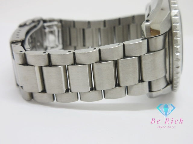 美品 セイコー SEIKO プロスペックス ダイバー スキューバ SBEJ009 6R54-00D0 自動巻き メンズ 腕時計 デイト 緑 グリーン シルバー SS ブレス AT オートマ ウォッチ  【中古】【送料無料】 ht6539