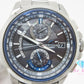 カシオ CASIO オシアナス OCW-T1000 フル メタル 電波 ソーラー クロノグラフ メンズ 腕時計 黒 ブラック チタン ブレス クォーツ QZ ウォッチ チタニウム  【中古】【送料無料】 ht6540