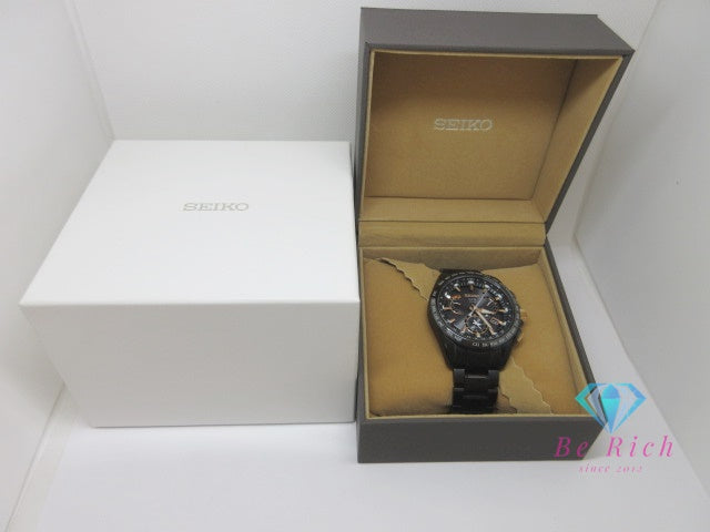 セイコー SEIKO アストロン GPS ソーラー 8X53-0AB-2 メンズ 腕時計 デイデイト 黒 ブラック SS ブレス アナログ クオーツ QZ ウォッチ ASTRON  【中古】【送料無料】 ht6544