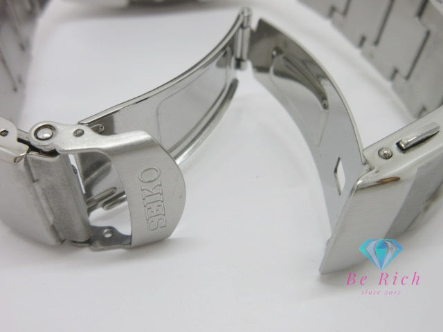 セイコー SEIKO プロスペックス ダイバー スキューバ メカニカル 4R35-01V0 自動巻き メンズ 腕時計 デイト 黒 ブラック SS ブレス AT オートマ ウォッチ PROSPEX DIVER SCUBA 【中古】【送料無料】 ht6547