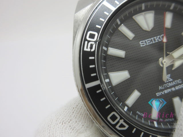セイコー SEIKO プロスペックス ダイバー スキューバ メカニカル 4R35-01V0 自動巻き メンズ 腕時計 デイト 黒 ブラック SS ブレス AT オートマ ウォッチ PROSPEX DIVER SCUBA 【中古】【送料無料】 ht6547