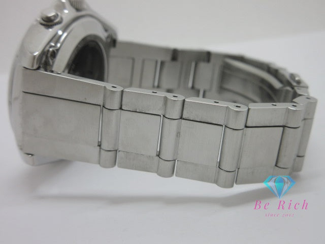 ポールスミス Paul Smith 電波 ソーラー メンズ 腕時計 デイト H416-T020879 黒 ブラック シルバー SS ブレス アナログ クォーツ QZ ウォッチ   【中古】【送料無料】 ht6566