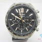 美品 セイコー SEIKO ブライツ メカニカル クロノグラフ デイト メンズ 腕時計 SDGZ006 8R28-00R0 黒 ブラック シルバー SS ブレス アナログ 自動巻き オートマ AT ウォッチ Brightz 【中古】【送料無料】 ht6605