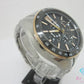 美品 セイコー SEIKO ブライツ メカニカル クロノグラフ デイト メンズ 腕時計 SDGZ006 8R28-00R0 黒 ブラック シルバー SS ブレス アナログ 自動巻き オートマ AT ウォッチ Brightz 【中古】【送料無料】 ht6605