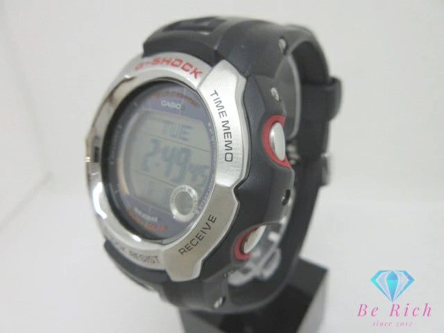 カシオ CASIO G-SHOCK  The G メンズ 腕時計 GE-700J 電波 ソーラー ブラック 黒 樹脂 SS デジタル クォーツ QZ ウォッチ Gショック ジーショック ウェーブセプター WAVE CEPTOR 【中古】【送料無料】 ht6608