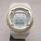 カシオ CASIO Baby-G レディース 腕時計 BG-1320 白 ホワイト 樹脂 ラバー ブレス デジタル クォーツ QZ ウォッチ G-SHOCK ベビー ジー【中古】【送料無料】ht6610