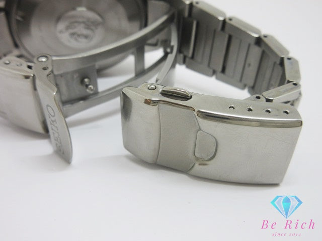 美品 セイコー SEIKO プロスペックス ダイバー スキューバ デイト SBDC039 6R15-03G0 自動巻き メンズ 腕時計 青 ブルー シルバー SS ブレス オートマ AT ウォッチ PROSPEX 【中古】【送料無料】 ht6692