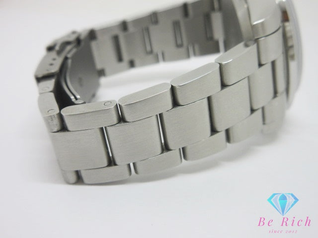 ジーダ ZEEDA テスラコード 24石 自動巻き メンズ 腕時計 デイト NH35A 黒 ピアノ ブラック シルバー SS ブレス アナログ AT オートマ ウォッチ TMI ( SEIKO ) 社製 TESLA-CODE  【中古】【送料無料】 ht6773