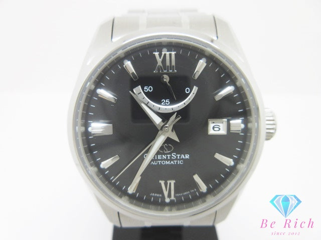 オリエント スター ORIENT STAR コテンポラリー スタンダード 自動巻き メンズ 腕時計 デイト RK-AU0004B 黒 ブラック シルバー SS ブレス アナログ オートマ AT ウォッチ 裏スケ シースルーバック 【中古】【送料無料】 ht6774