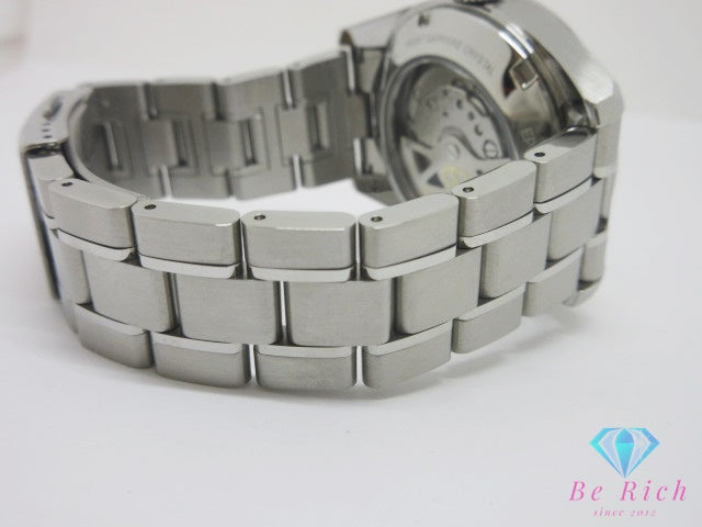 オリエント スター ORIENT STAR コテンポラリー スタンダード 自動巻き メンズ 腕時計 デイト RK-AU0004B 黒 ブラック シルバー SS ブレス アナログ オートマ AT ウォッチ 裏スケ シースルーバック 【中古】【送料無料】 ht6774