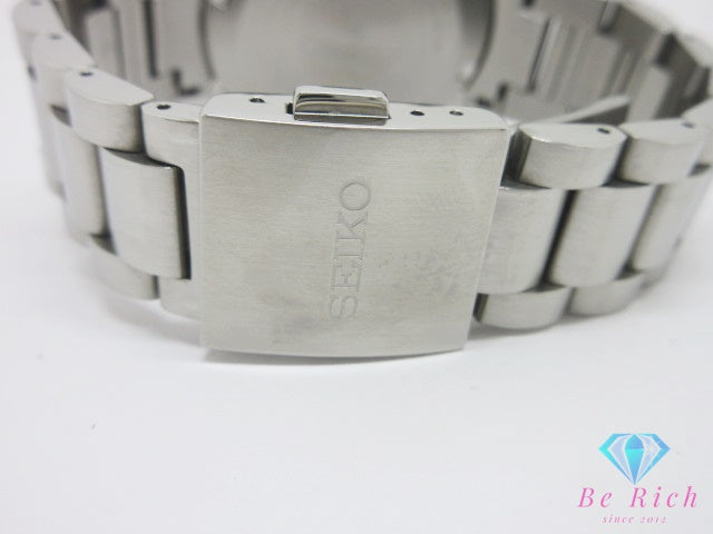 美品 セイコー SEIKO プロスペックス スピードタイマー デイト SBDL085 V192-0AF0 ソーラー メンズ 腕時計 白 ホワイト シルバー SS ブレス アナログ クォーツ QZ ウォッチ PROSPEX SPEEDTIMER 【中古】【送料無料】 ht6775