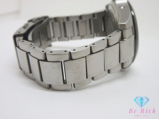 美品 シチズン CITIZEN プロマスター ランド エコ ドライブ 電波時計 PMD56-2952 メンズ 腕時計 デイデイト 黒 ブラック シルバー チタン ソーラー アナログ クォーツ QZ ウォッチ PROMASTER LAND Eco-Drive 【中古】【送料無料】 ht6778